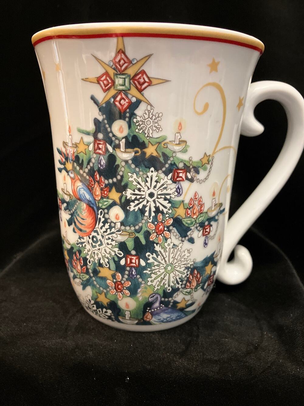 Williams-Sonoma 'Twas the Night Before Christmas Tree Holiday Mug Discontinued